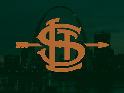 St. Louis Archers affinity designer branding design football graphic design lettermark logo monogram nafaproject sports sports logo sportsbranding st. louis stl stl monogram