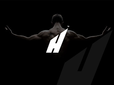 H Logo - Athletic Wear active wear athletic wear bilal munir black logo branding clothing logo design gradient graphic design gym illustration logo smart logo tech logo ui ux vector