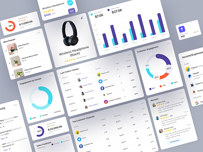 CRM SaaS Component aesthetic best ui crm crm components design latest ui trend new ui trend pixel perfect saas saas components saas design saas ui top ui ui ui design ui trend ui trend 2022 ux ux design web design