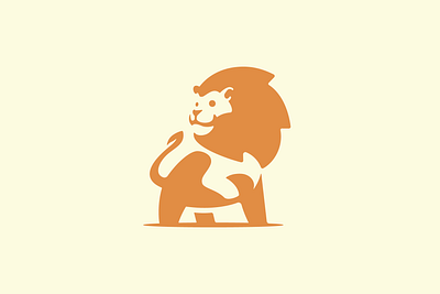 The Little Lion That Could branding character design gaming lion logo mascot minimal vector