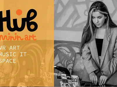 ART HUB design graphic design illustration logo typography vector