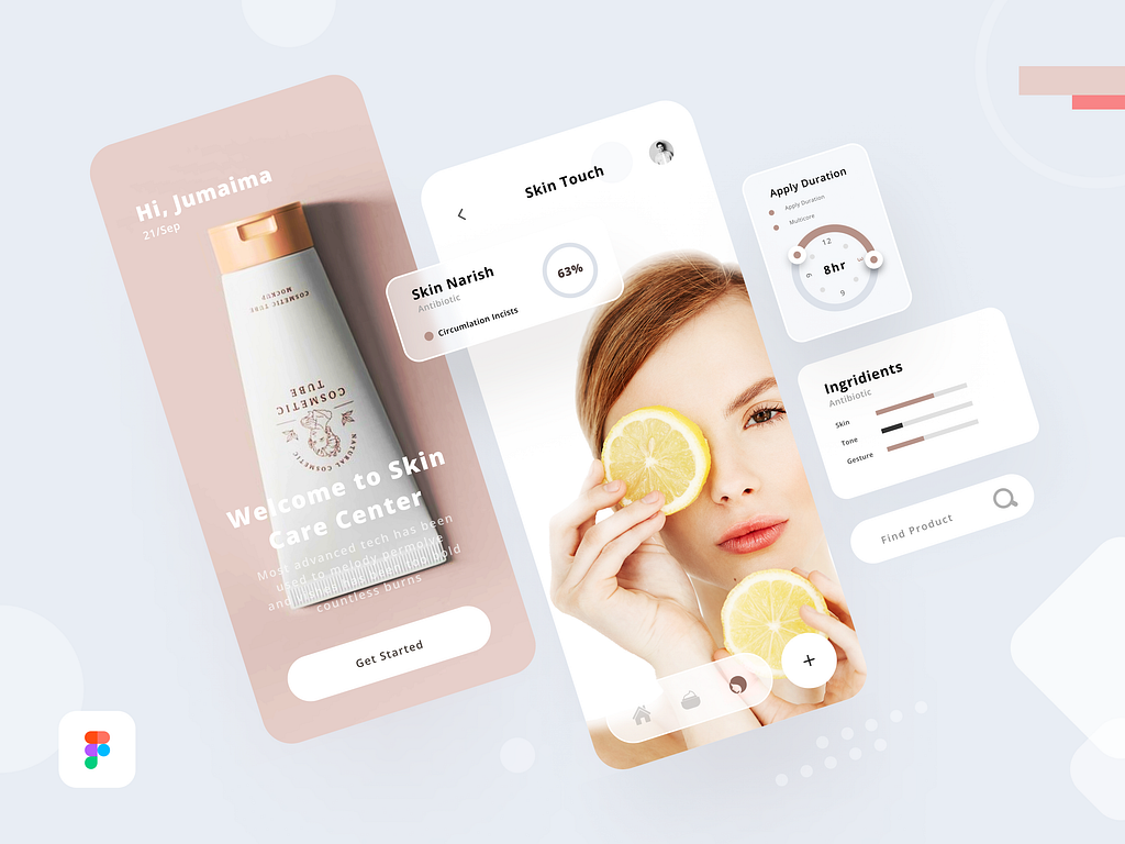 Skin Care App/Design by Mansoor on Dribbble