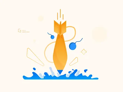 MAKE ART NOT WAR 💛💙 figma geengeo illustration standwithukraine stopwar ukraine