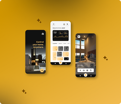 Smart home concept app app concept concept app design home smart smart home