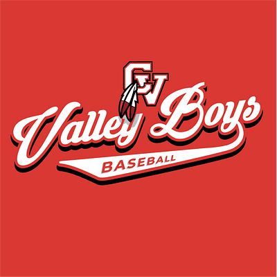 Valley Boys T-Shirt Graphic design illustration logo logos sports