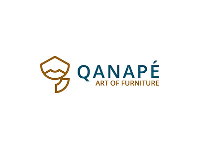 QANAPÉ branding clean logo design flat logo furniture home icon illustration letter q logo logo designer logo maker logotype luxury luxury logo mark minimal logo q q logo vector