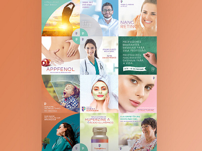 Passiphlora Instagram Feed ads brand branding curitiba design everson feed grid illustration ilustration instagram mayer posts