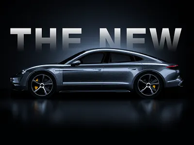 THE NEW CAR 3d blender c4d cycles eevee hmi motion graphics poster render