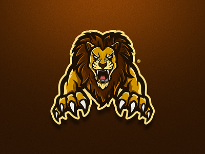 LION ANGRY angry animal brand branding design esports illustration inspiration liion logo mascot design mascot logo vector