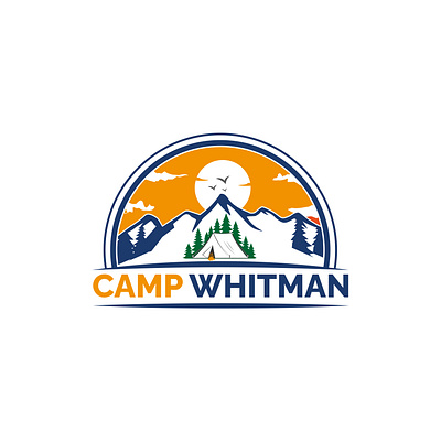 Camping logo branding design illustration logo logodesign logodesinger minimal vector