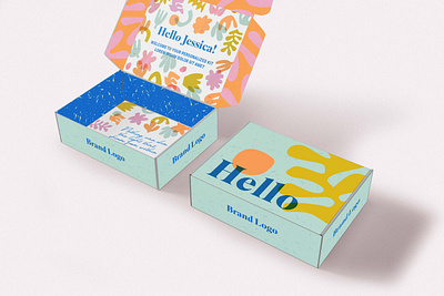 Period Kit for Young Girls box brand branding cheeky design geometric girls illustration packaging period shapes texture