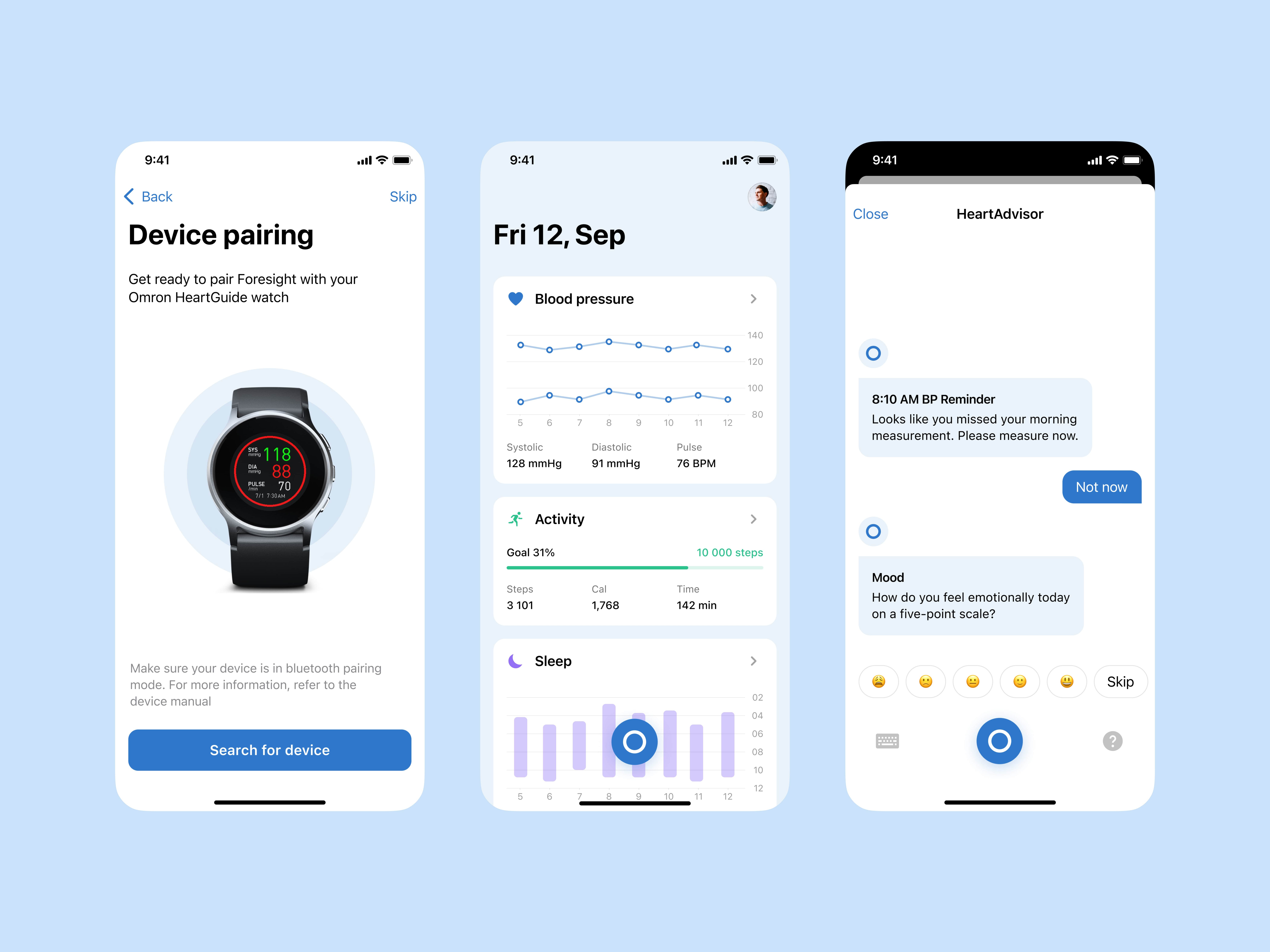 Example of Healthcare Mobile App