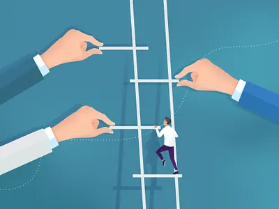 Investment company doctor goals hands help humanity illustration investment marketing medical