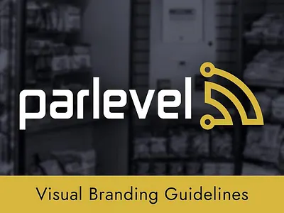 Parlevel Systems, Inc. – Tech Startup Visual Branding Guidelines branding colors fonts guidelines icons illustration markets micro mockups parlevel startup style systems tech visual