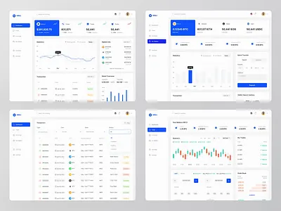 Welli - Dashboard Exchange Crypto 🔥 animation blockchain crypto cryptocurrency currency dark mode dashboard exchange graphic design ico motion graphics principle product design prototype statistic trader trading ui ux wallet