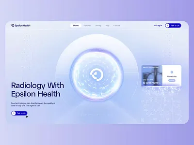 Epsilon Health - SaaS EHR Platfrom ai ai platform ai product design analytics artificial intelligence doctor ehr healthcare healthcare website landing page medtech online doctor online health online health tracking pharmacy pharmacy landing page product design saas ui ux website