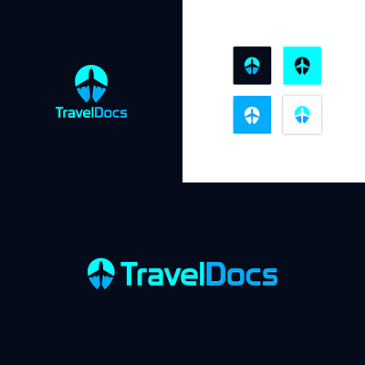 Travel Docs Logo branding design graphic design illustration logo vector