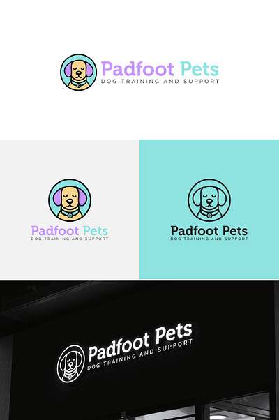 Dog Training Logo branding design graphic design illustration logo