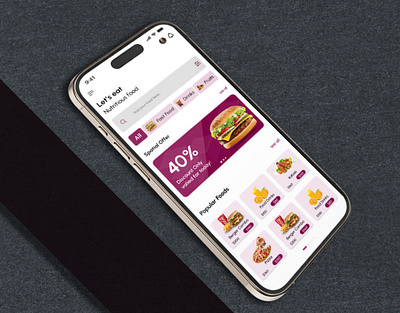 Food Delivery App Ui Design food food apps food delivery food delivery apps food delivery design mobile apps mobile ui design restaurant apps resturant apps ui design ui design