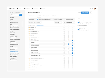 Permission settings permissions settings