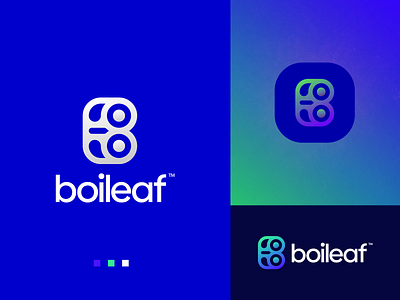 B Organic Brand Logo Mark b b letter brand identity branding creative design gradient icon lettermark logo logo desinger logo mark logos mark monogram organic startup statup symbol vector