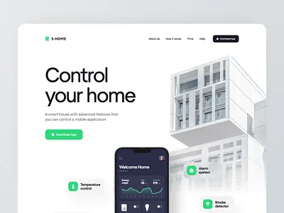 Smart Home LP Animation animation concept design home automation home monitoring household interface motion motion design remote control smart devices smart home smartapp ui ui visual design user interface ux web web design website