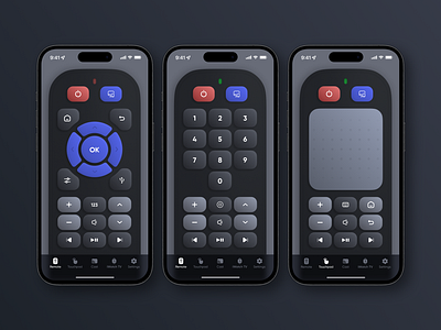 Universal TV remote control App 3d appdesign appstore creativeprocess designinspiration graphic design interactiondesign ios mobileapp mobiledesign productdesign prototyping ui uiuxdesign userexperience userinterface visualdesign