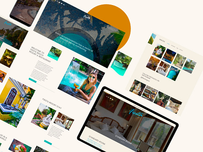 Resort Theme dribbble figma free hotel landing landing page miro resort ux