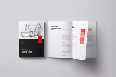 Home Selling Brochure brochure brochure templates business catalog clean construction design developers home home selling homeselling illustration indesign magazine mortgage print printable selling soldhouse template