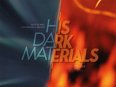 Identity - His Dark Materials branding communications creative direction design graphic design identity illustration logo marketing publicity theatre typography
