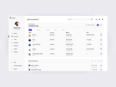 Web app - redesign crypto design fintech ui ux web wep app