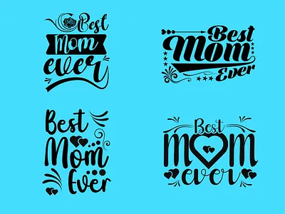 BEST MOM EVER T-SHIRT DESIGN holiday