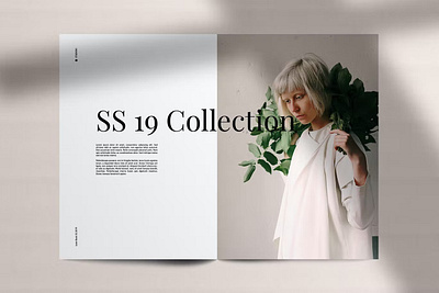 Free LookBook Minimal Fashion Template a4 booklet brand brand identity brand minimal branding brochure clean design editorial fashion letter look book lookbook lookbook design lookbook template magazine minimal modern template