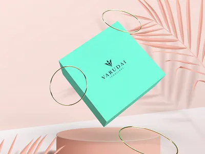 VARUDAI / Logo Design 3d branding design dimension fashion jewelry logo logo design logotype minimal