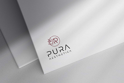 PURA AESTHETICA / Logo Design aesthetica branding design fashion logo minimal mockup p pura spa