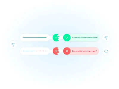 Flash Message / #dailyUI 011 app dailyui dailyuichallenge design flash graphic design green inform message red text ui visual design
