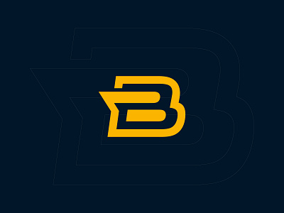 Letter B Logo Concept letter b logo concept letter logo logo design