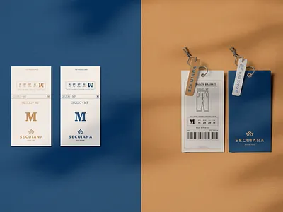 Secuiana brand identity brand branding cards clean design fashion hunap hunapstudio illustration kapor label logo ui
