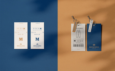 Secuiana brand identity brand branding cards clean design fashion hunap hunapstudio illustration kapor label logo ui