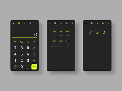 004/100 Daily UI - Calculator app branding calculator dailyui design furniture icon illustration logo ui ux vector