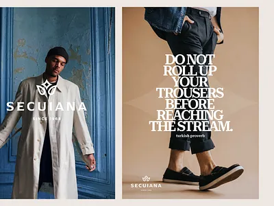 Secuiana brand identity ads brand branding clean design fashion hunap hunapstudio illustration kapor logo poster secuina ui
