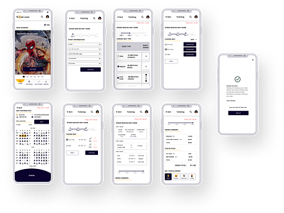 Movie Lovers App design mobileapp movieapp mobileapp productdesign ui uidesign uiux