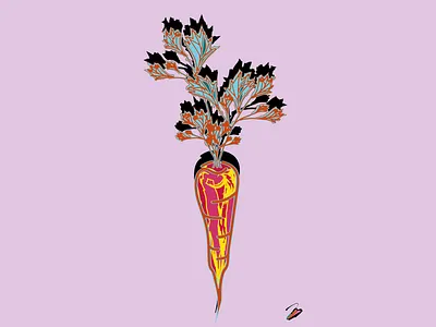 My precious plants. adobe adobe fresco adobe illustrator balck cyan digital art digital illustration illustration magenta plant illustrations plants yellow