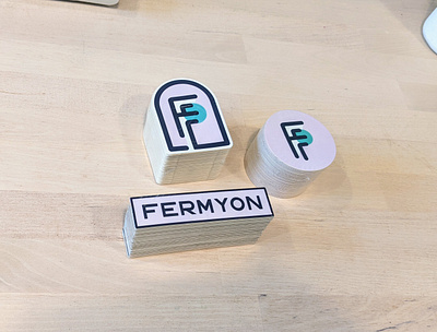 Fermyon Logo Stickers branding devops infra logo stickers wasm