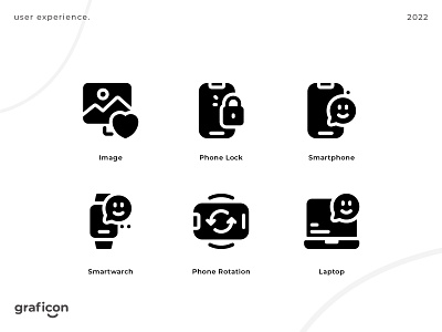 User Experience Icon app icon app icon design black buttons design flat icon glyph graphic design icon icon design icon set iconography illustration inspiration logo pictogram solid ui ux web