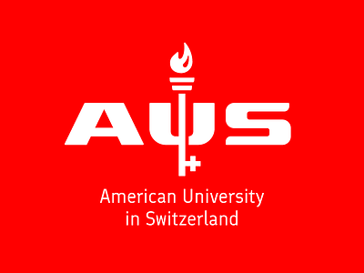 AUS american graphic design key logo logodesign swiss switzerland university