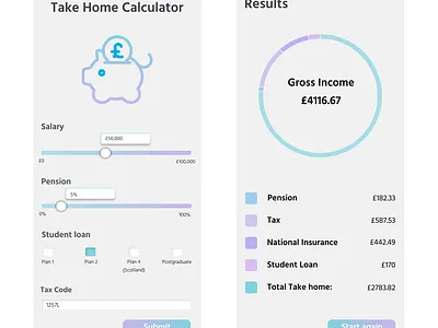 #DailyUI Challenge 004 - design a calculator design graphic design ui