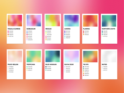 Magic Gradient Library on Figma apple color color palette colorful colors degradado design download figjam figma figma community free gradient gradient library gradiente library palette share ui visit