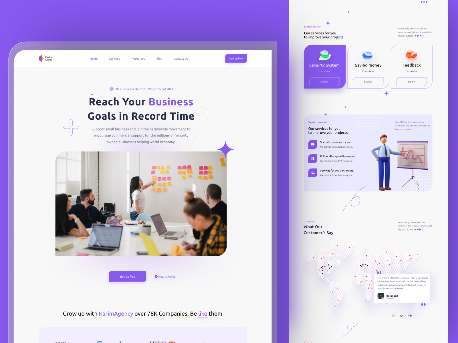 Example of Landing Page Design