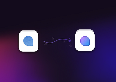 Kizie Icon update app branding gradient graphics icon logo